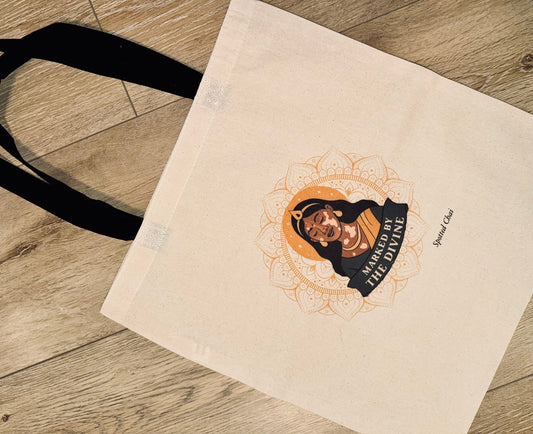 Marked by the Divine - Tote bag - Spotted Chai