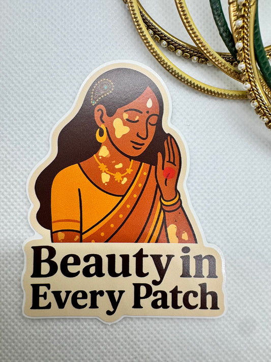 Beauty in Every Patch - Vinyl Sticker