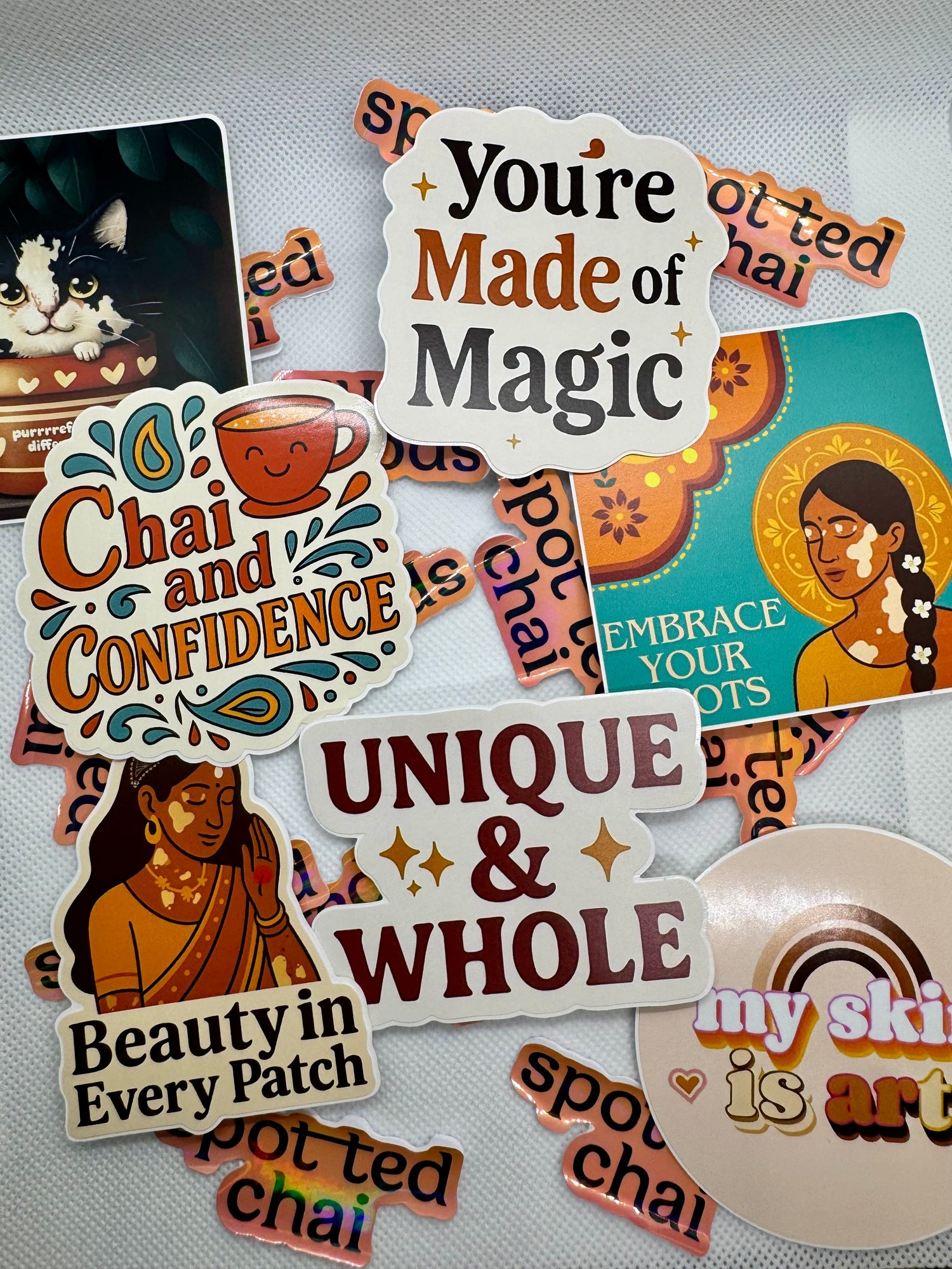 Sticker Bundles - Spotted Chai