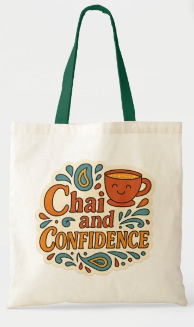 Chai and Confidence - Tote Bag - Spotted Chai